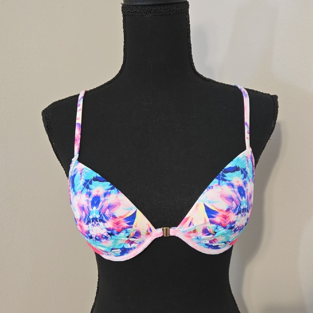 Victoria's Secret Multicolored Swimsuit Bikini Top